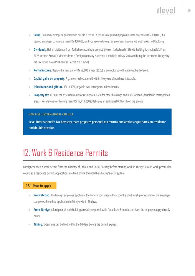 Sample page from Doing Business in Türkiye: Work & Residence Permits